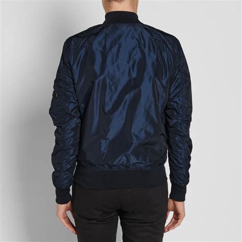 alpha industries ma-1 tt jacket replica blue